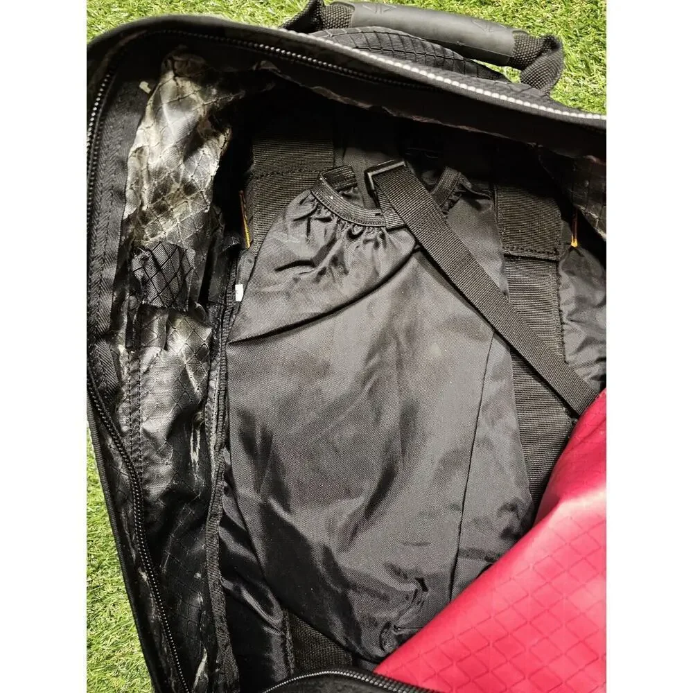 Vintage LARGE CABELA'S Hiking Camping Bag Tactical Backpack Outdoor Travel Red